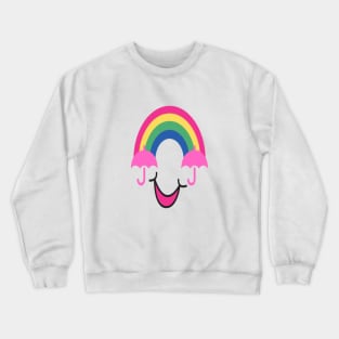 Smiling Rainbow Crewneck Sweatshirt